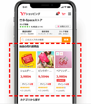 動く商品棚適用イメージ