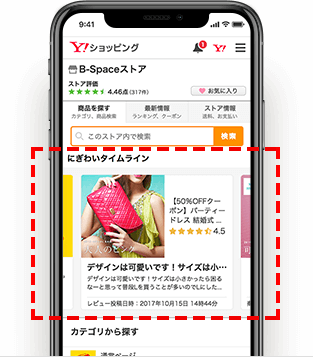 にぎわいタイムライン適用イメージ